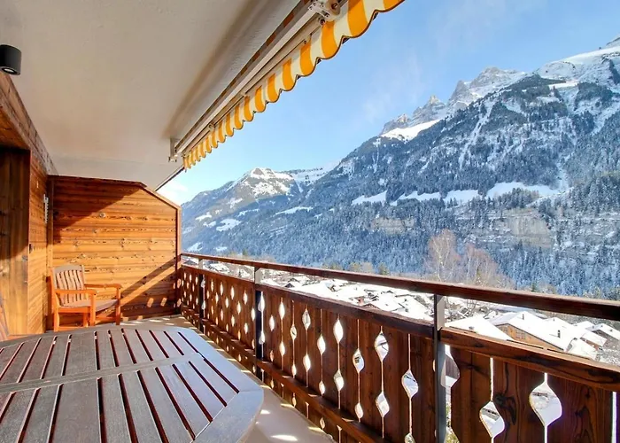 Oree Du Bois 15, Terrasse & Magical View Champéry