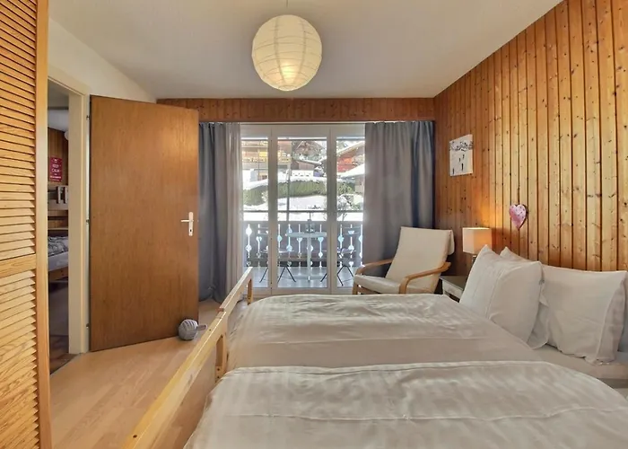 Apartamento Oree Du Bois 15, Terrasse & Magical View Champéry